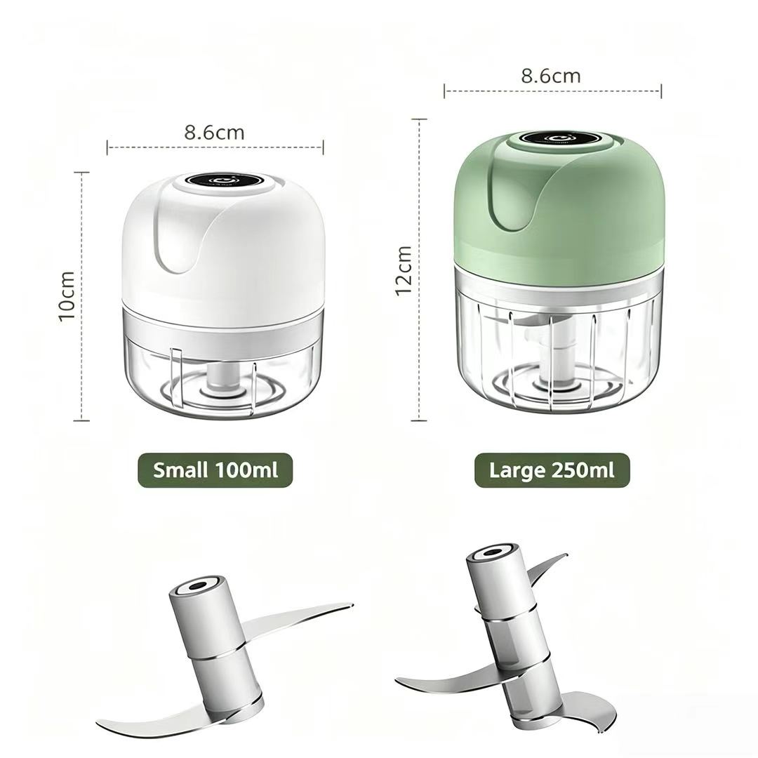 Baby Kitchen Food - 23W USB Rechargeable Electric Garlic Chopper