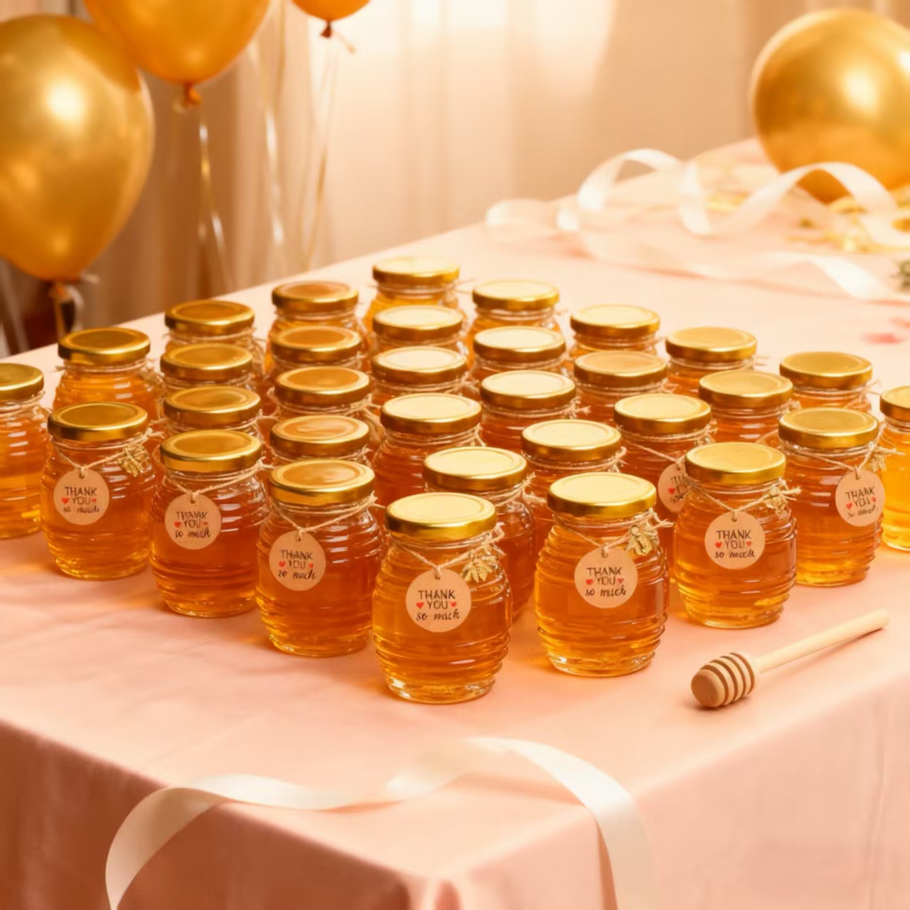 Baby Food Jars Glass - 12/24/36Pcs- 70ml, Mini Glass Honey Jar