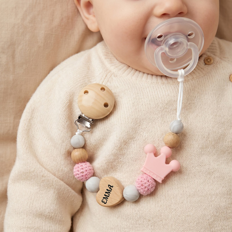Personalized Baby Pacifier Cli - Baby Food Name ulasan dan harga