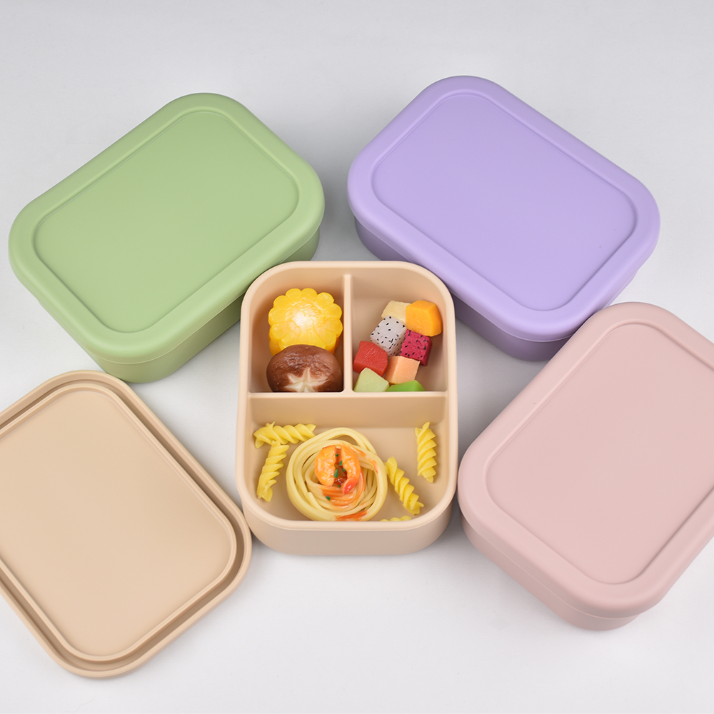 3-Compartment Food Grade Silic - Baby Food Category ulasan dan harga