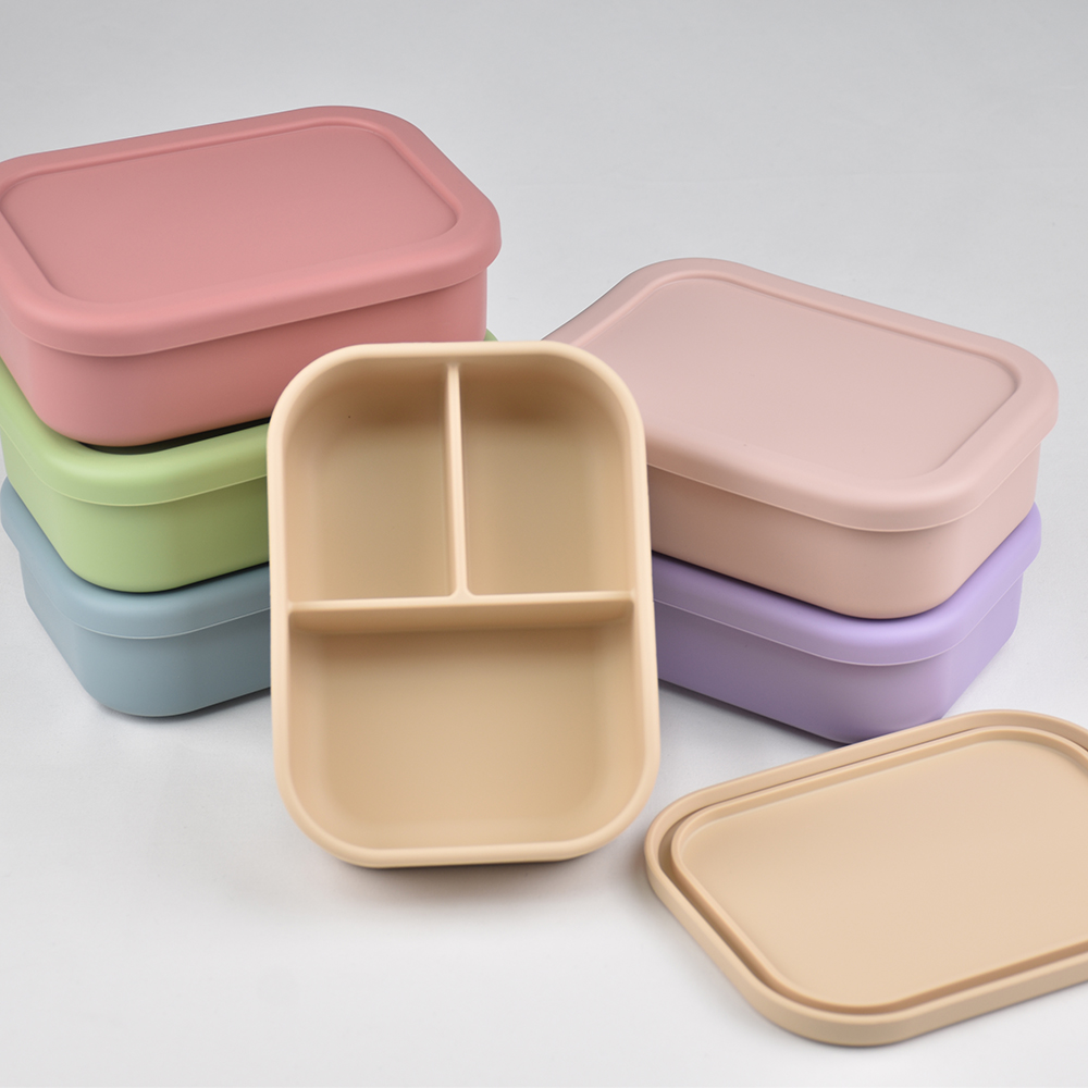 3-Compartment Food Grade Silic - Baby Food Category ulasan dan harga