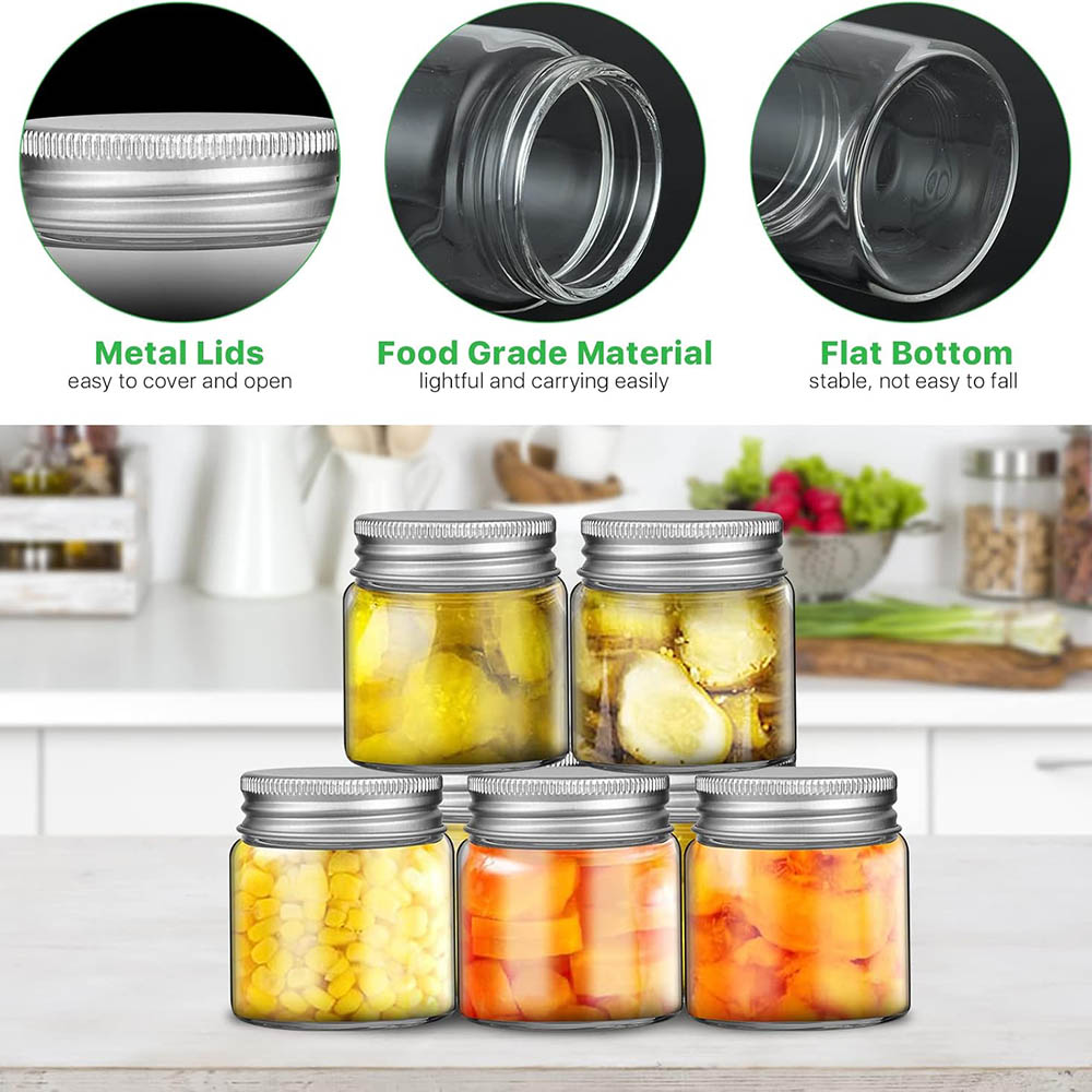 2oz Mini Mason Jars, Wide Mout - Baby Food Jars Glass ulasan dan harga