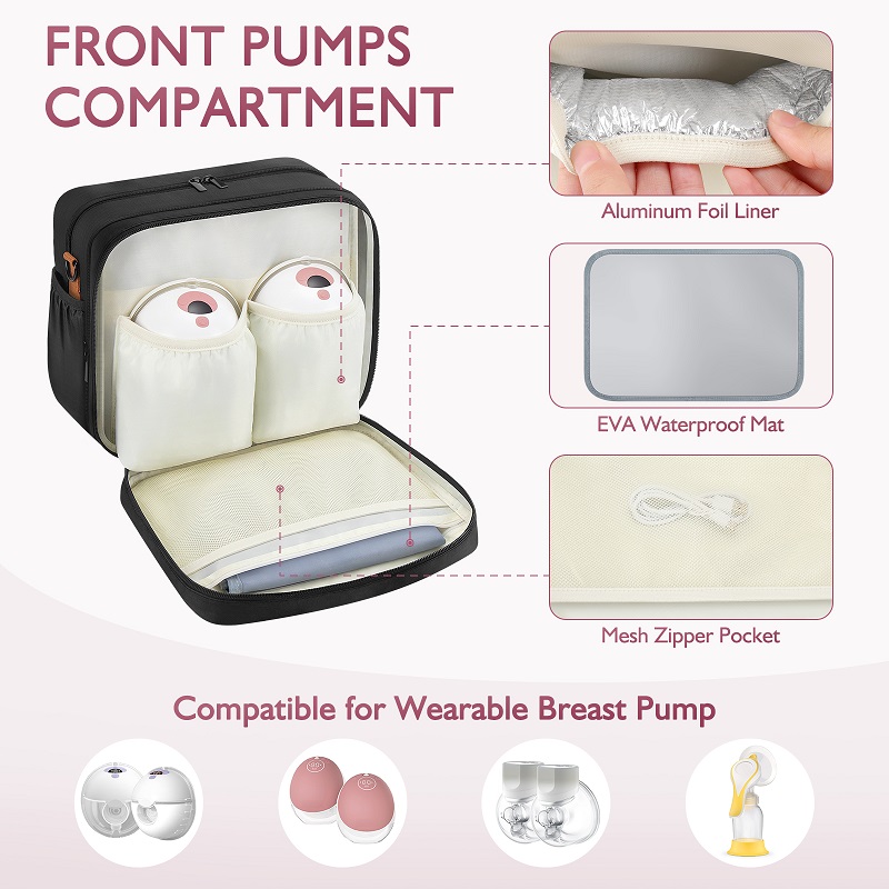 Detachable Breast Pump Bag wit - Baby Food Storage ulasan dan harga