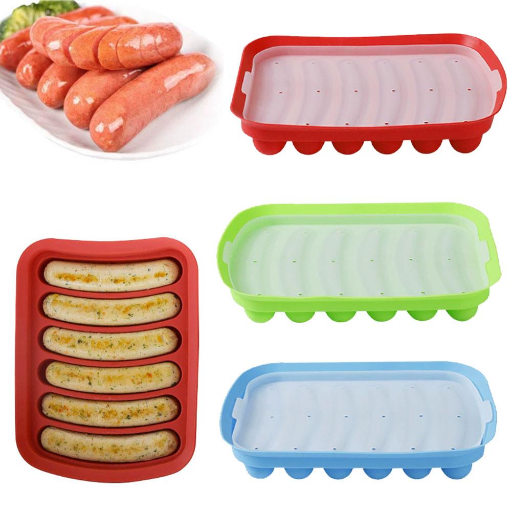 DIY Grade Silicone Sausage Mol - Baby Food Dogs ulasan dan harga