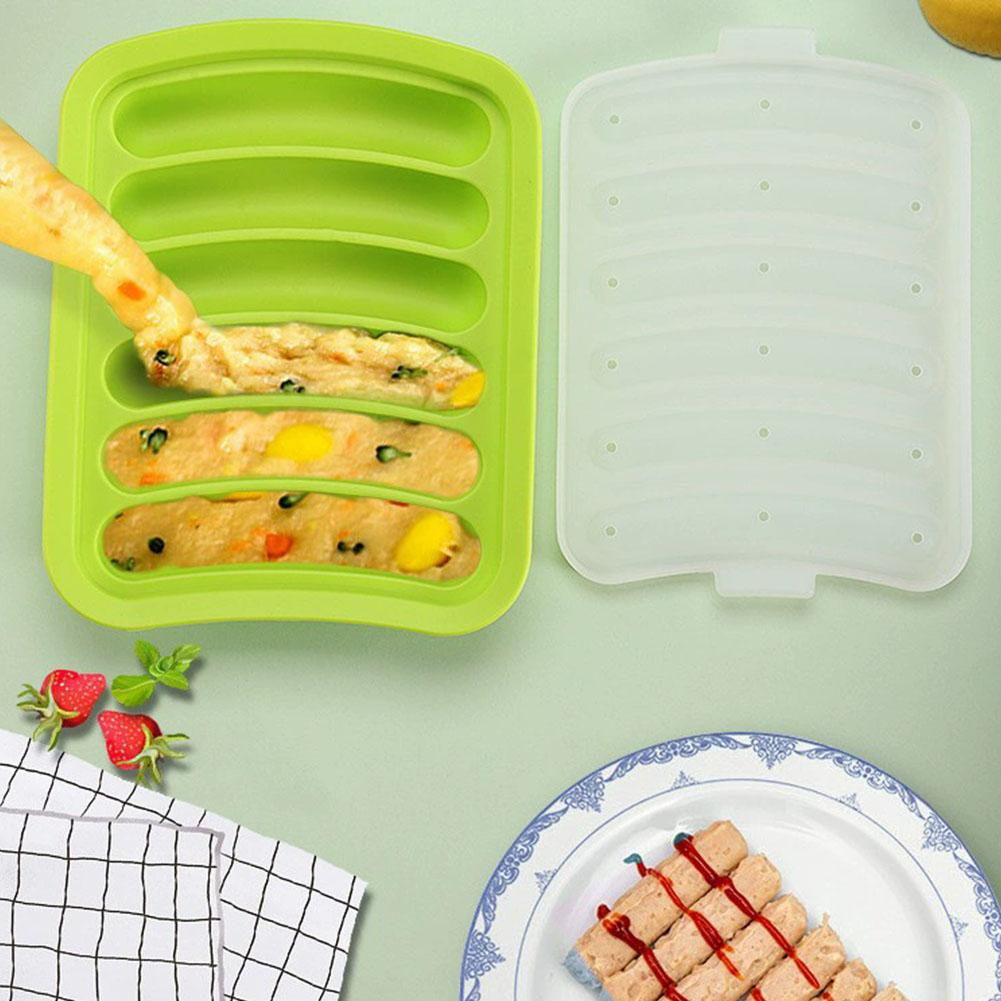 DIY Grade Silicone Sausage Mol - Baby Food Dogs ulasan dan harga