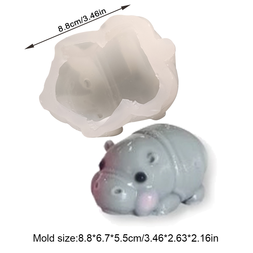 New Animal Cartoon Baby Hippo  - Baby Food Jelly ulasan dan harga