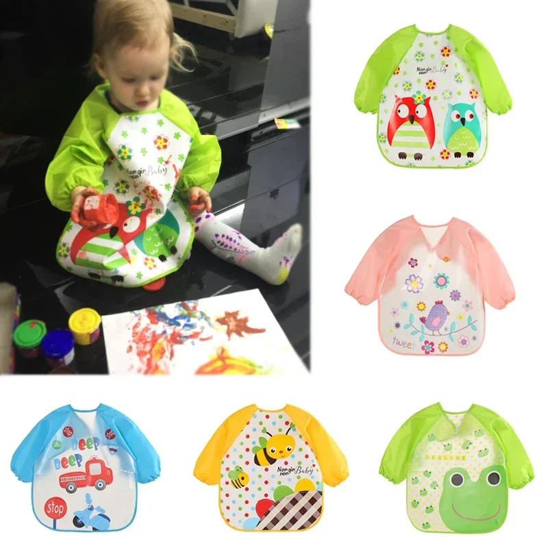 Waterproof Eating Smock Infant - Baby Food Apron ulasan dan harga