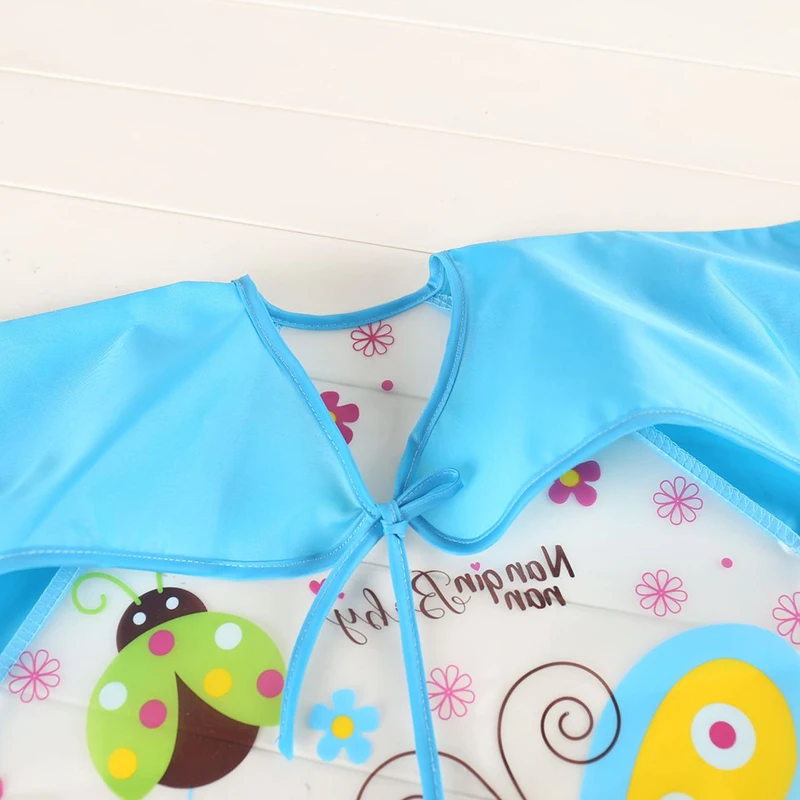 Waterproof Eating Smock Infant - Baby Food Apron ulasan dan harga