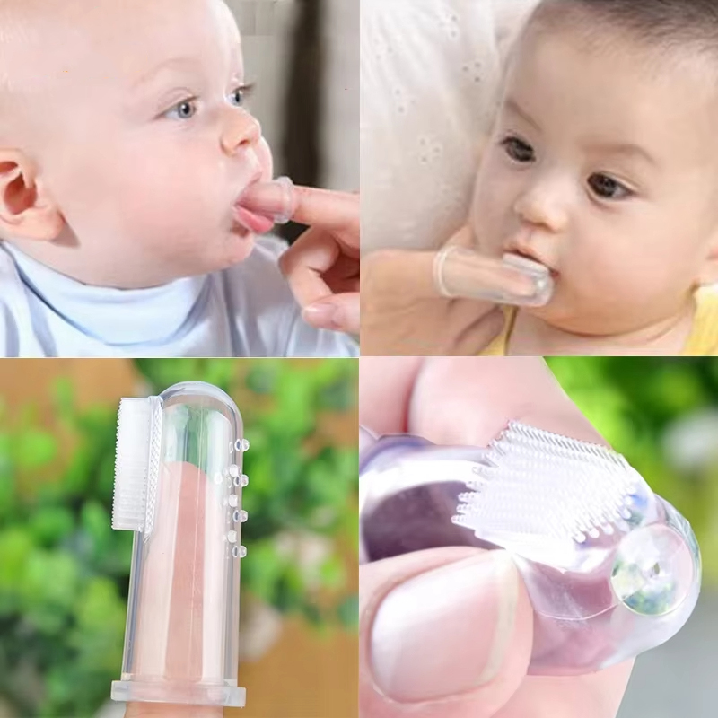 Soft Silicone Pet Finger Tooth - Baby Food Dogs ulasan dan harga