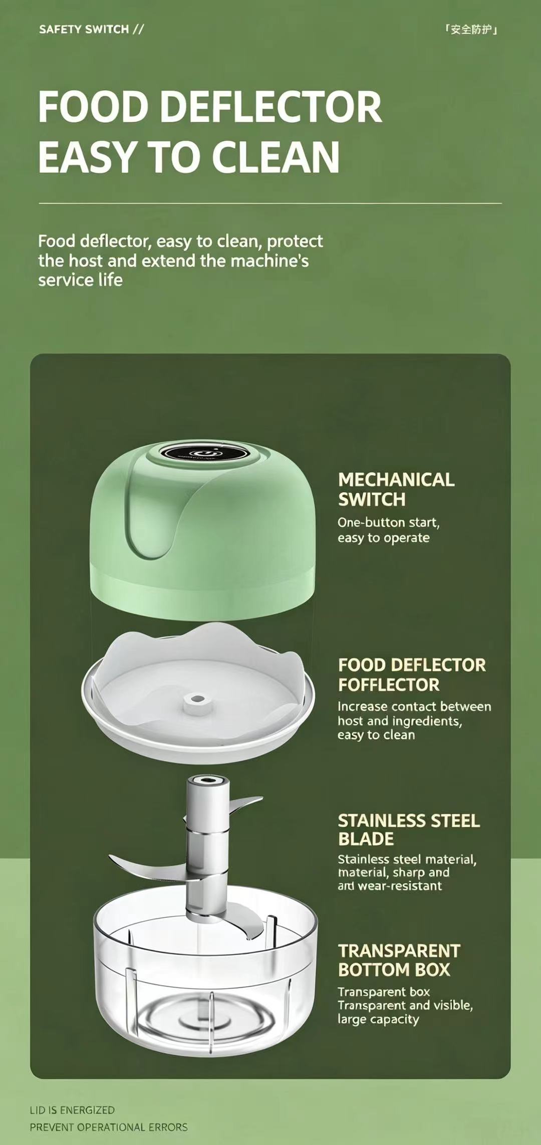 23W USB Rechargeable Electric  - Baby Kitchen Food ulasan dan harga