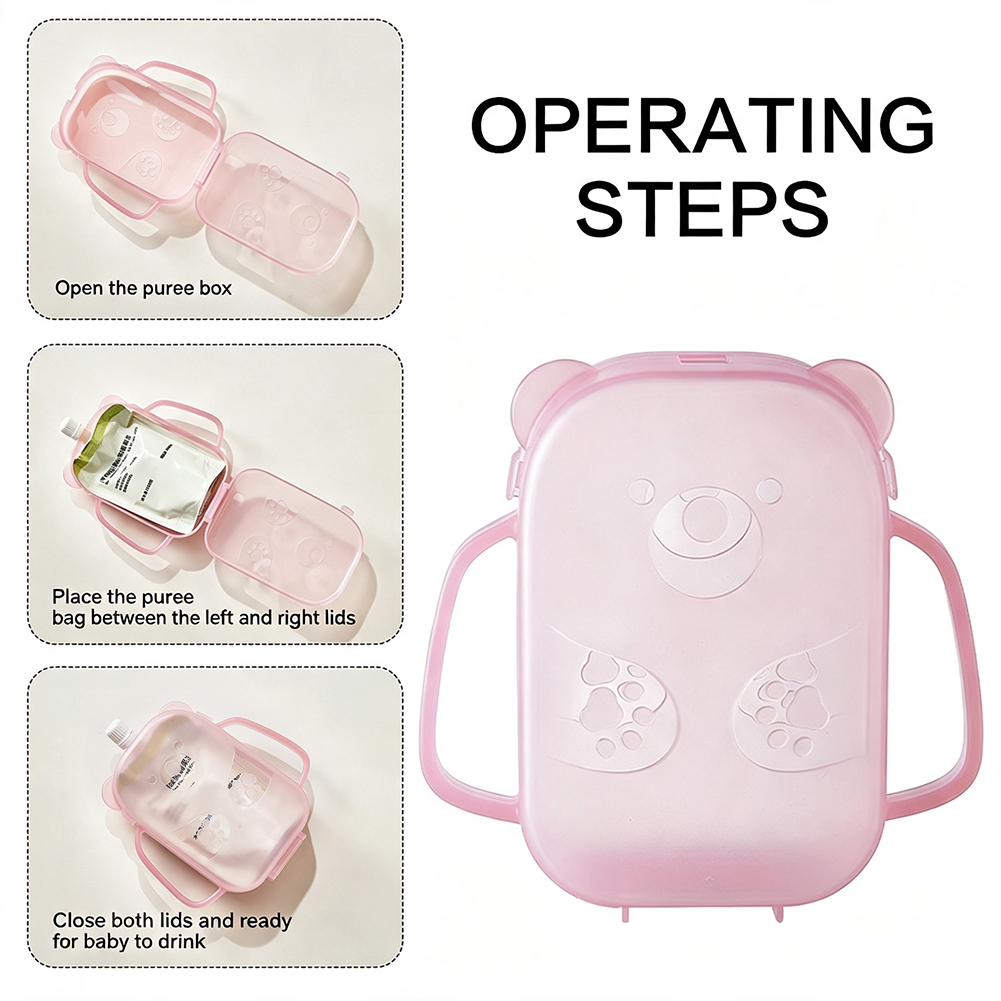 Squeeze Proof Pouch Holder Foo - Baby Food Category ulasan dan harga