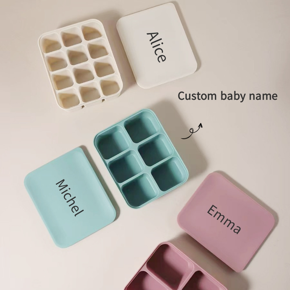 Personalized Baby Food Freezer - Baby Food Name ulasan dan harga