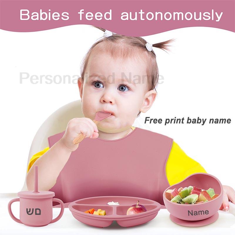 6Pcs Baby Feeding Set Free Per - Baby Food Name ulasan dan harga