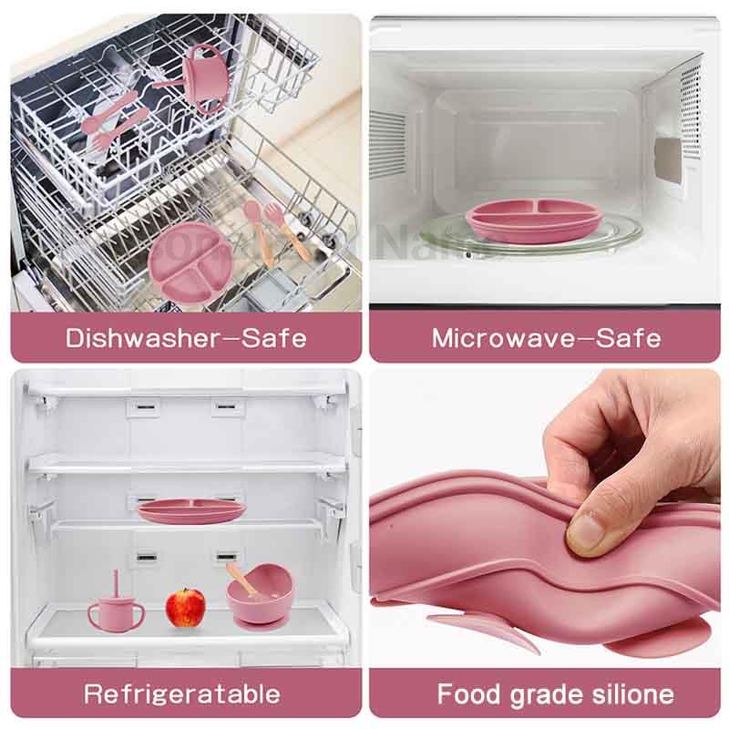 6Pcs Baby Feeding Set Free Per - Baby Food Name ulasan dan harga