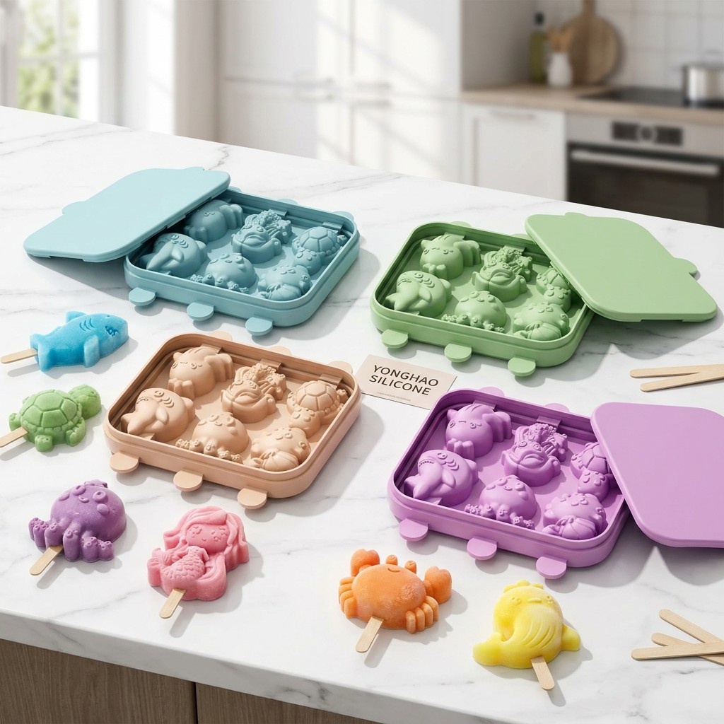 6-Cavity Mermaid Sea Creatures - Baby Food Jelly ulasan dan harga
