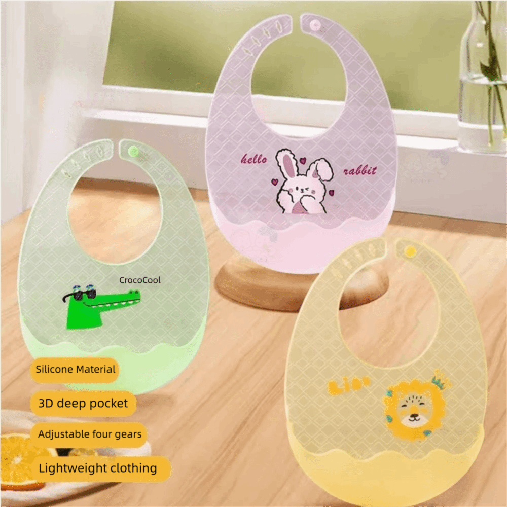 Cute Waterproof Baby Bibs Sili - Baby Food Apron ulasan dan harga