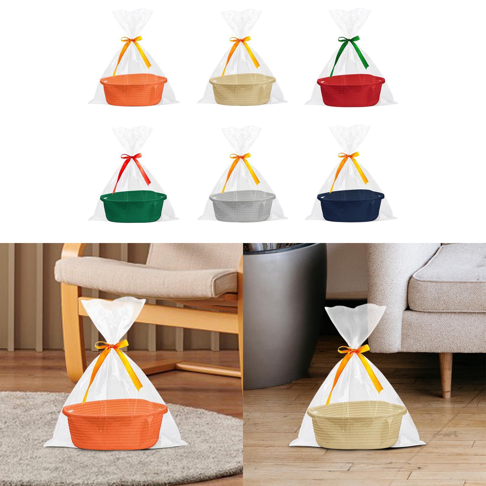 Cotton Rope Basket Multiuse Po - Baby Food Dogs ulasan dan harga