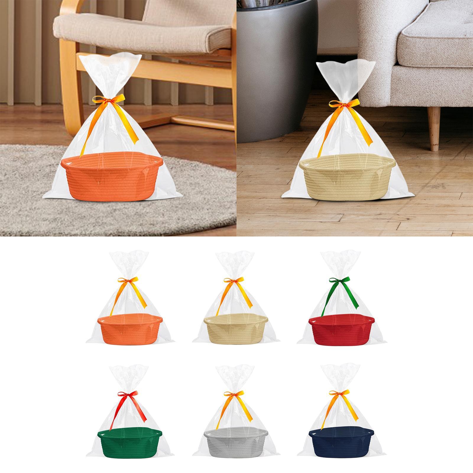 Cotton Rope Basket Multiuse Po - Baby Food Dogs ulasan dan harga