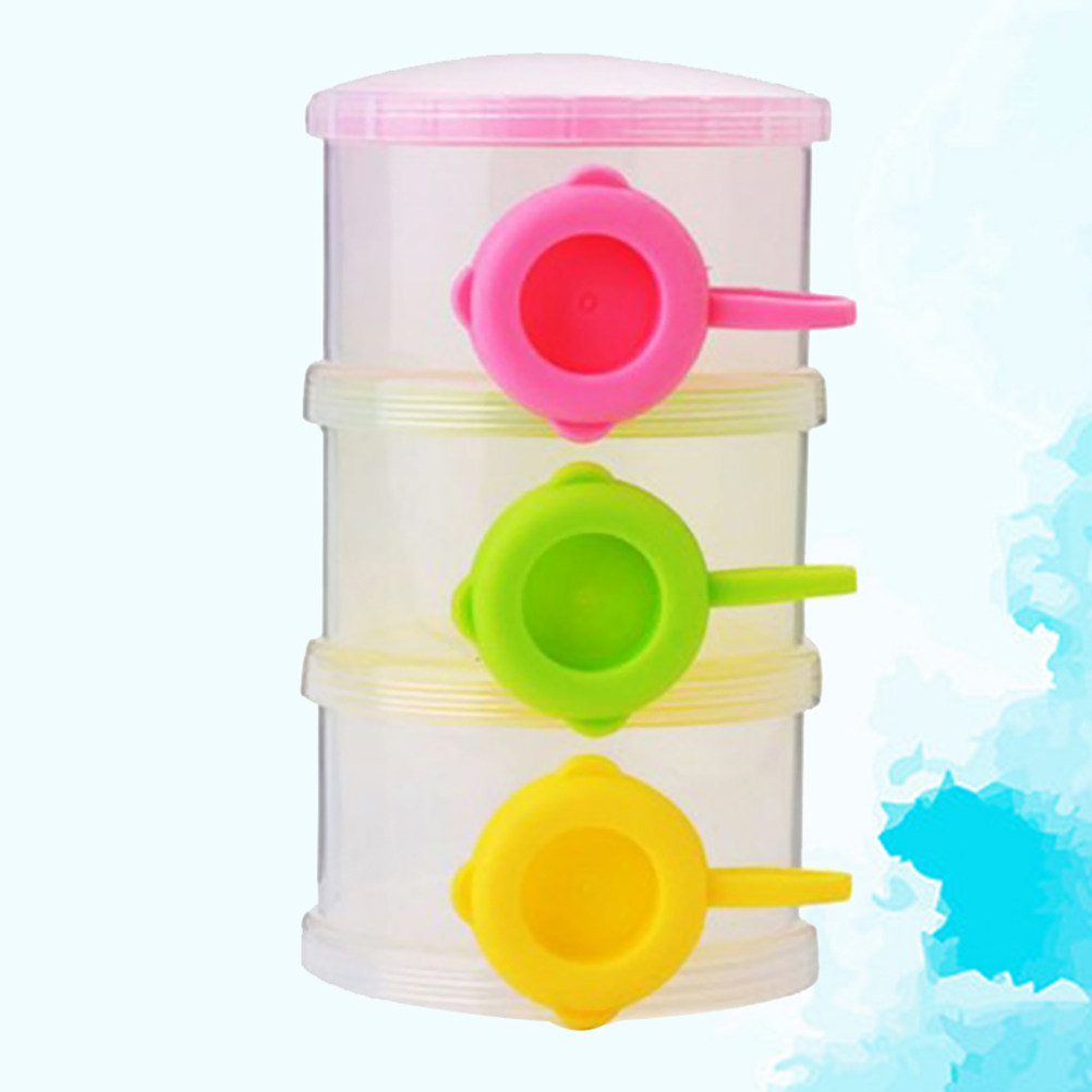 3 Layers Portable Milk Powder  - Baby Food Storage ulasan dan harga