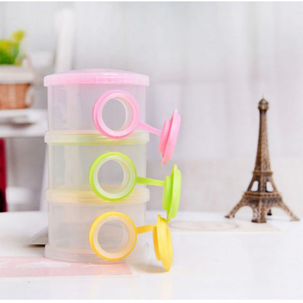 3 Layers Portable Milk Powder  - Baby Food Storage ulasan dan harga