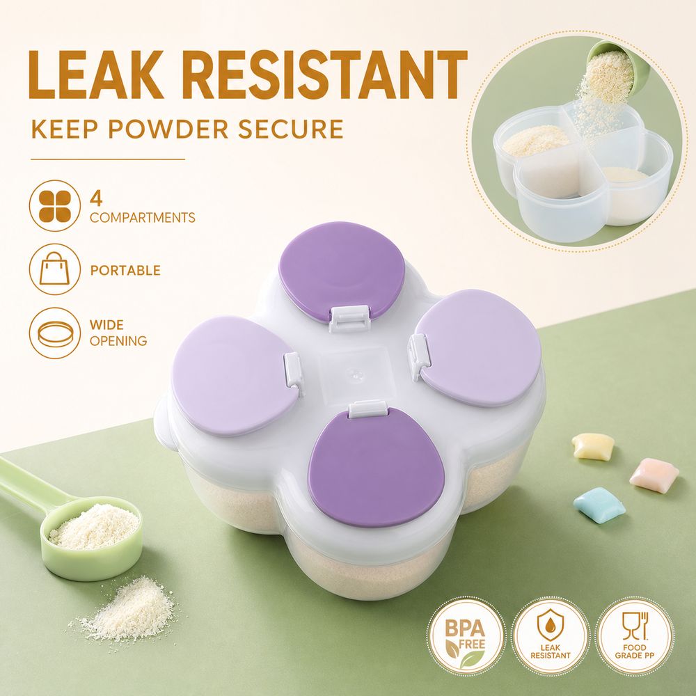Partitioned Formula Dispenser  - Baby Food Storage ulasan dan harga
