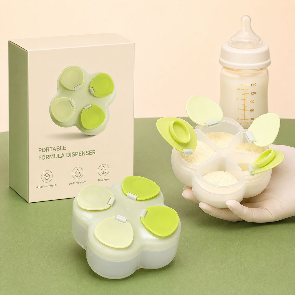 Partitioned Formula Dispenser  - Baby Food Storage ulasan dan harga