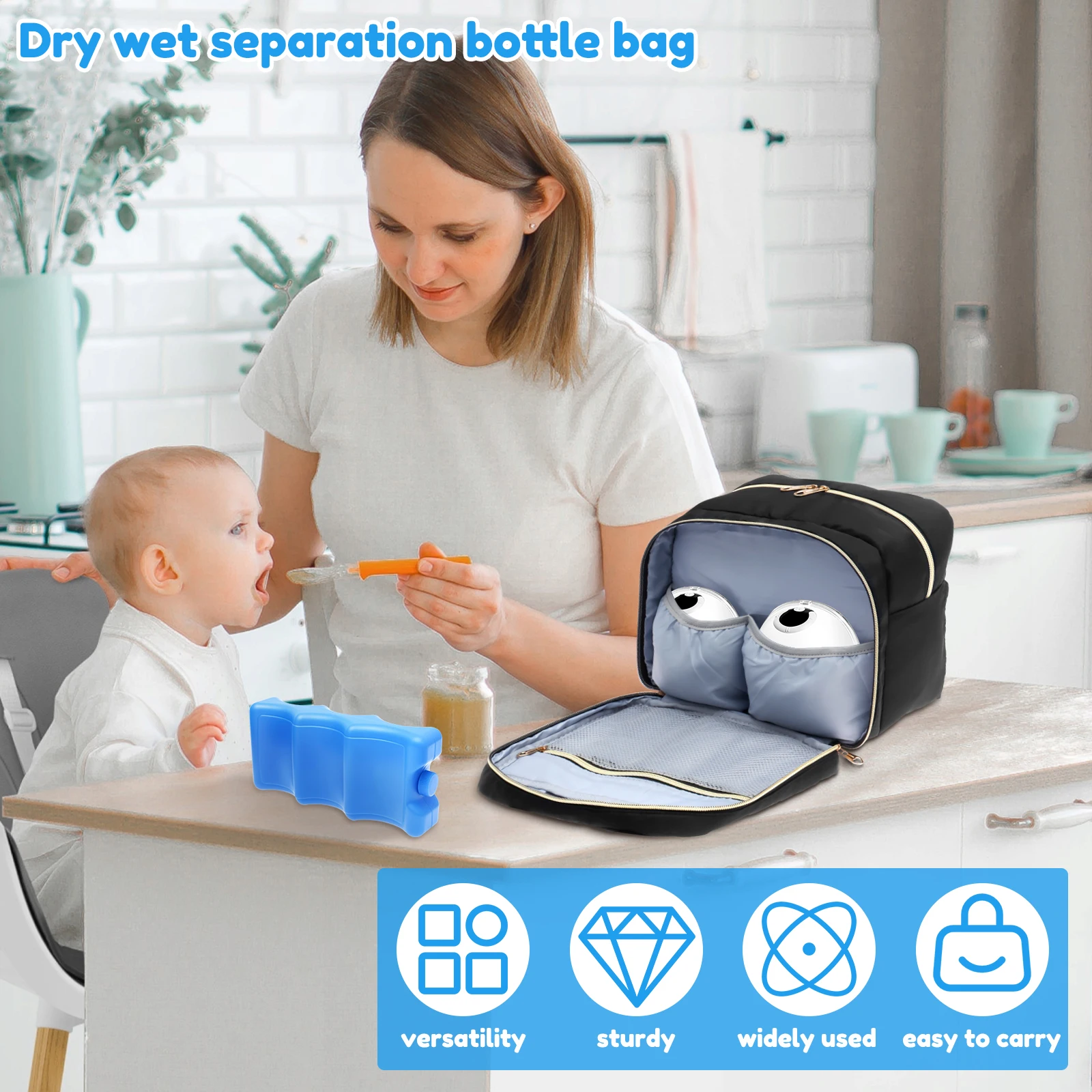 Breast Pump Storage Bag with I - Baby Food Storage ulasan dan harga