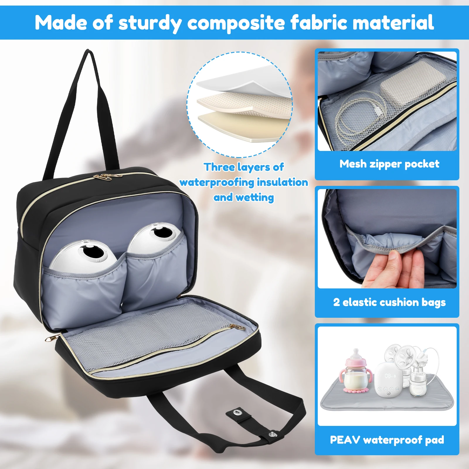 Breast Pump Storage Bag with I - Baby Food Storage ulasan dan harga