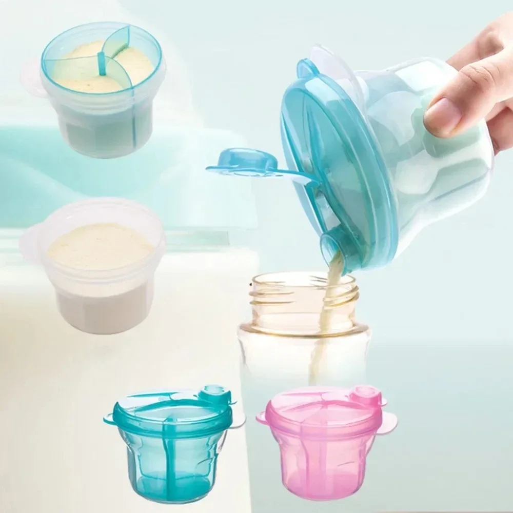 3-grid Portable Formula Dispen - Baby Food Category ulasan dan harga