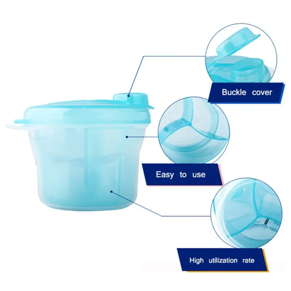 3-grid Portable Formula Dispen - Baby Food Category ulasan dan harga