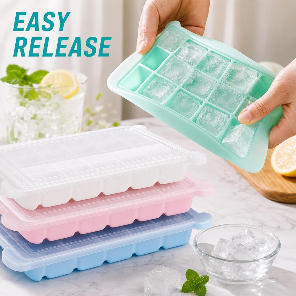 Summer Silicone Ice Cubes Tray - Baby Food Jelly ulasan dan harga
