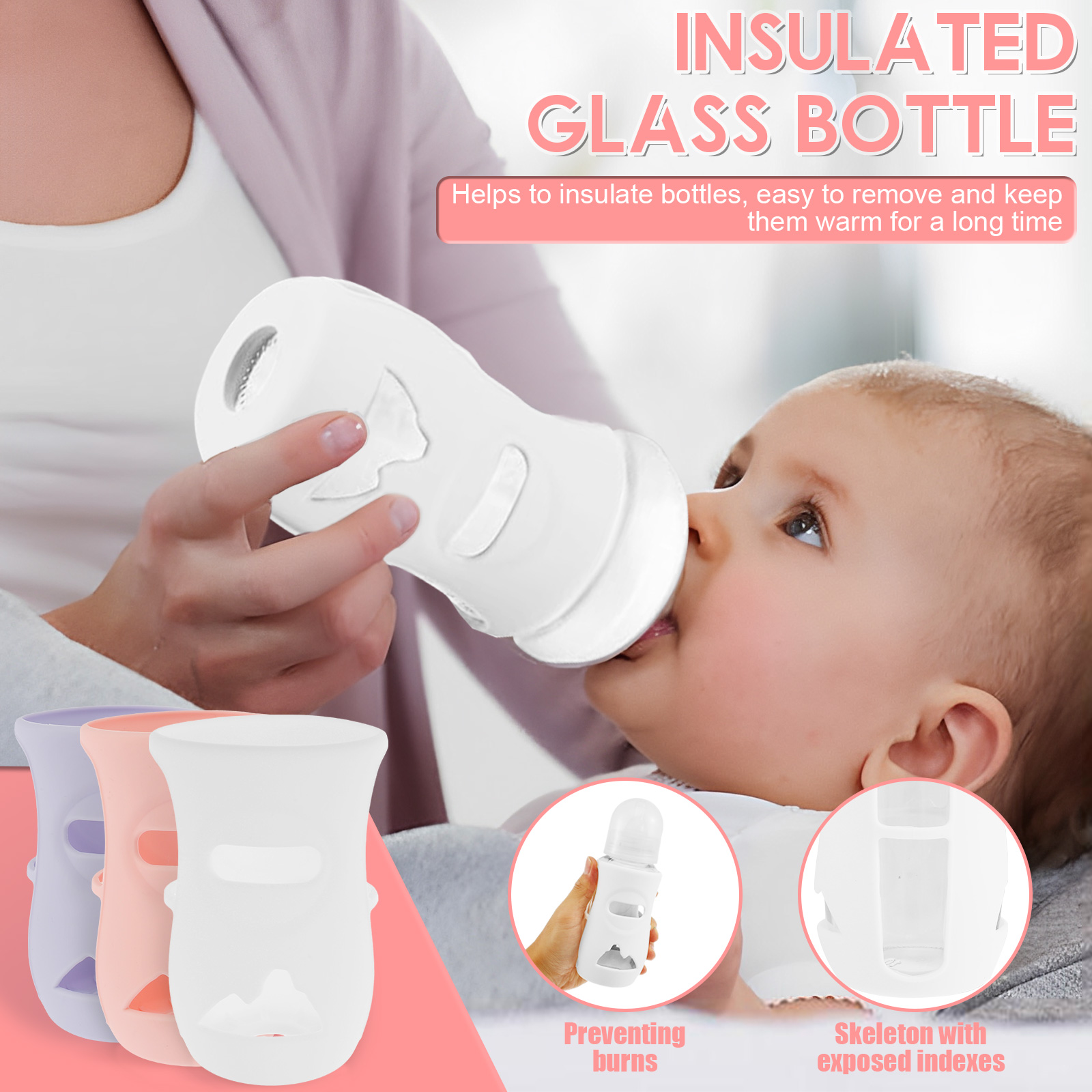 Silicone Sleeves Silicone Baby - Baby Food Storage ulasan dan harga