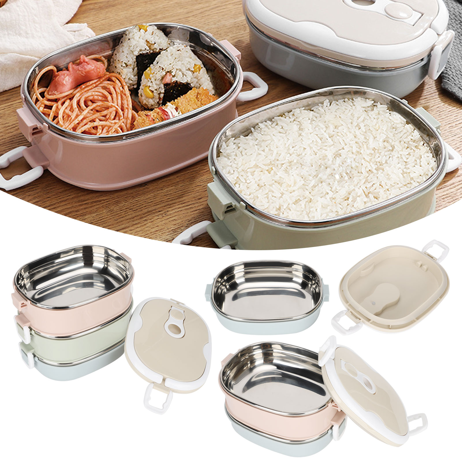 Lunch Box Lunch Box Portable S - Baby Kitchen Food ulasan dan harga