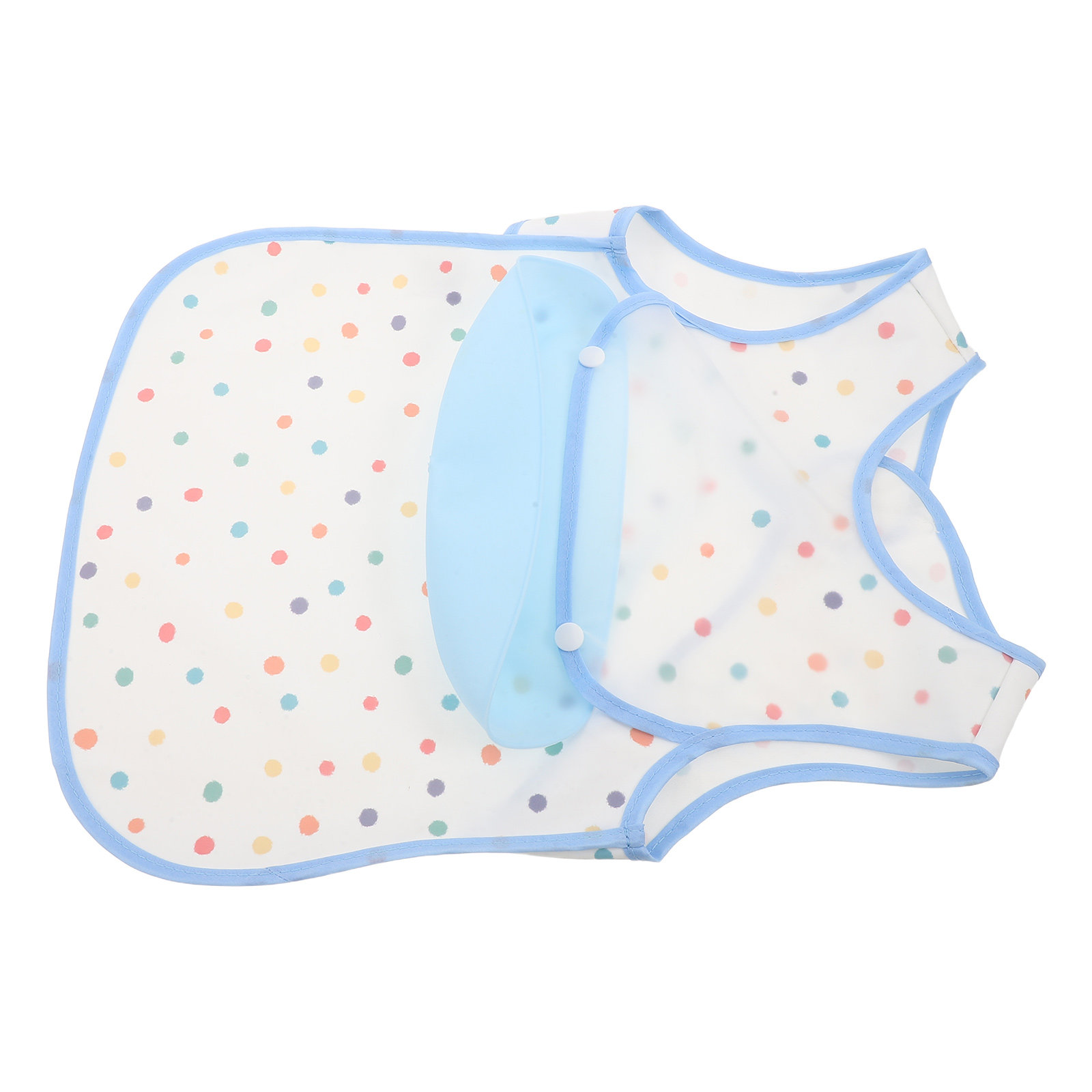 Toddler Bib with Pocket Waterp - Baby Food Apron ulasan dan harga