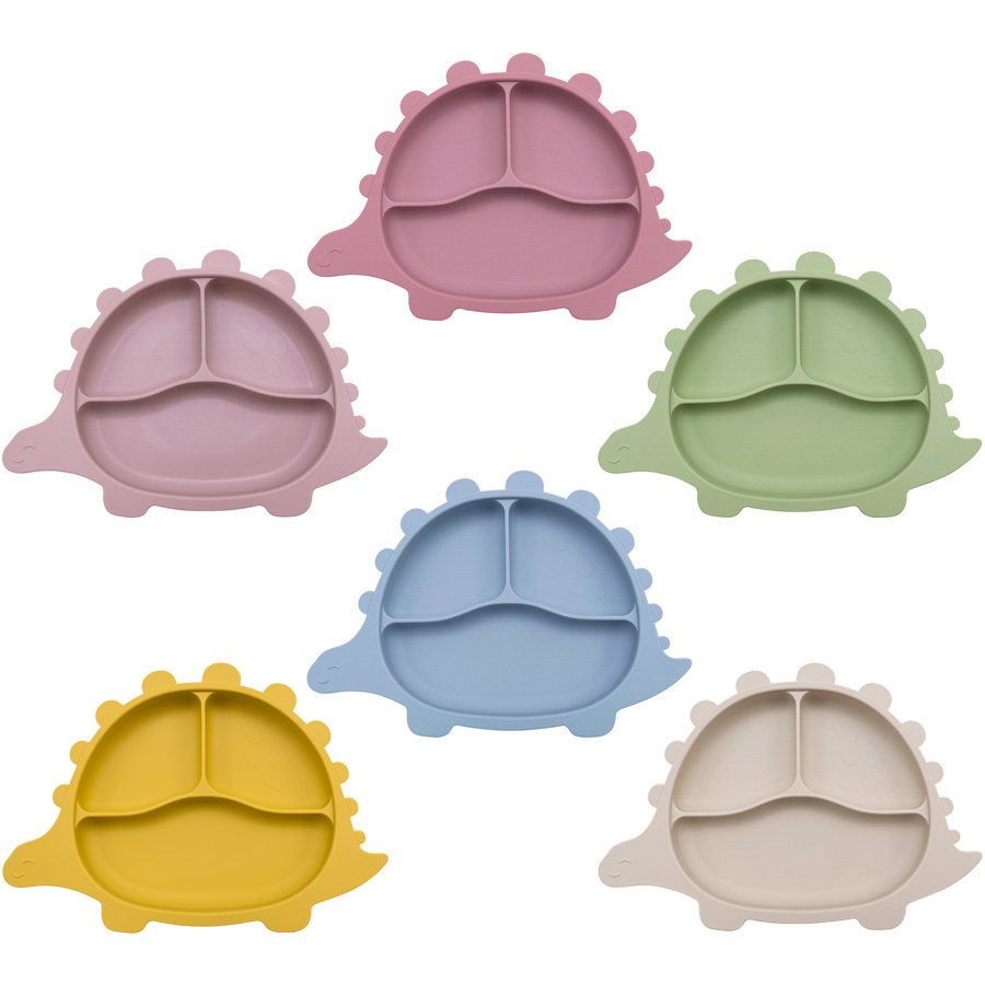 1PC BPA Free Dinosaur Children - Baby Food Chart ulasan dan harga