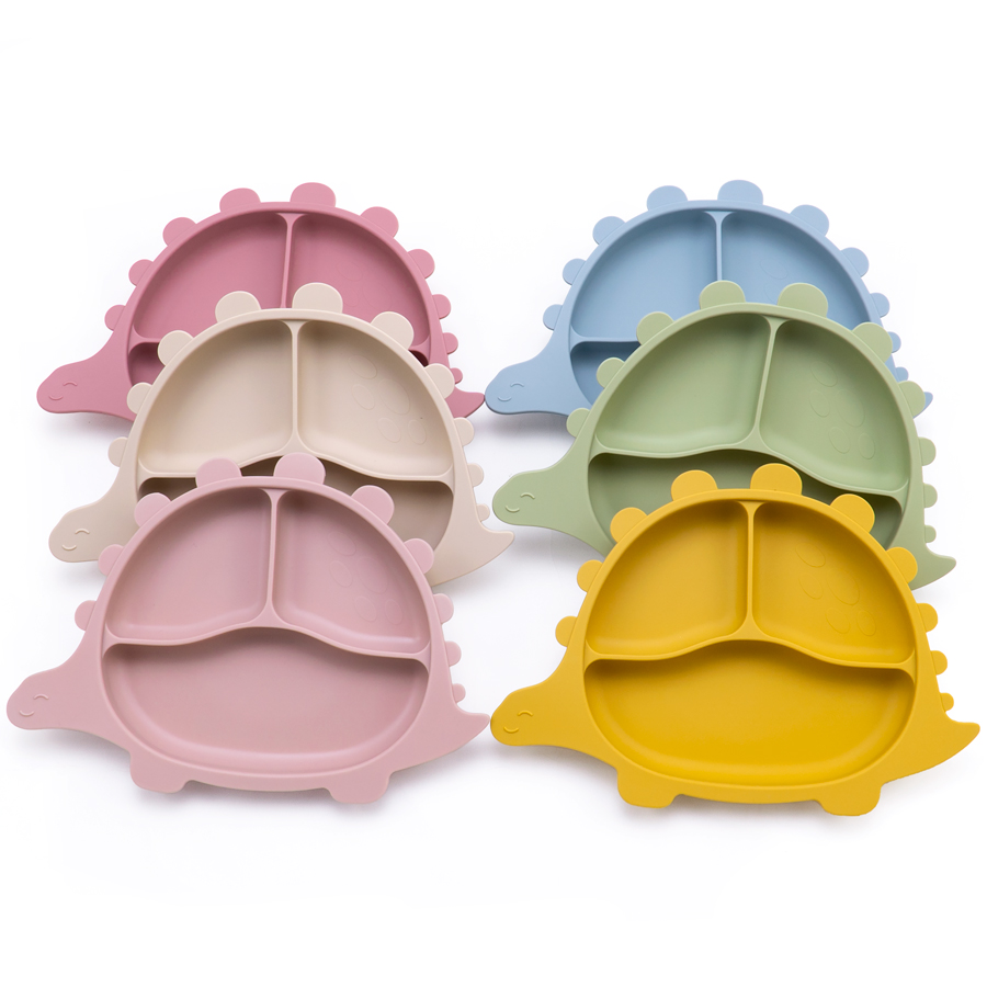 1PC BPA Free Dinosaur Children - Baby Food Chart ulasan dan harga