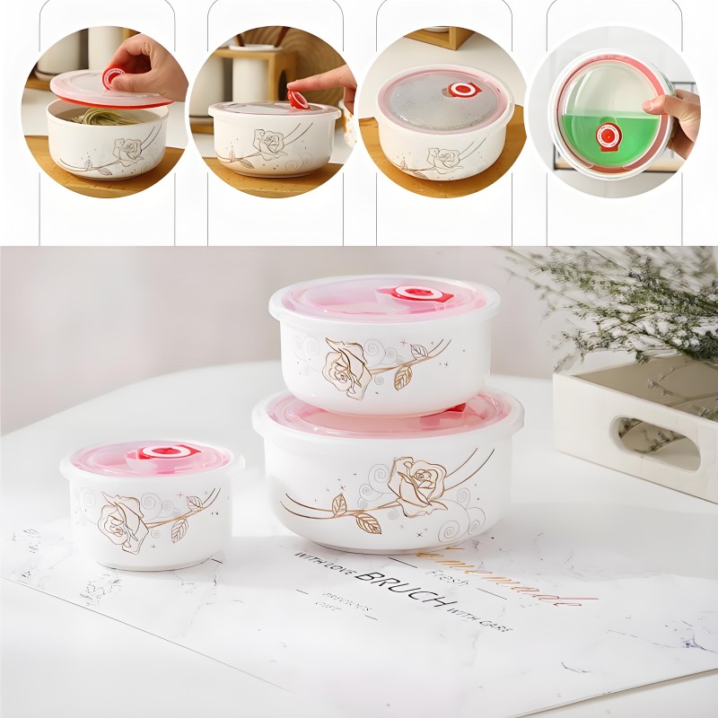 Three-piece set, fine bone chi - Baby Food Set ulasan dan harga