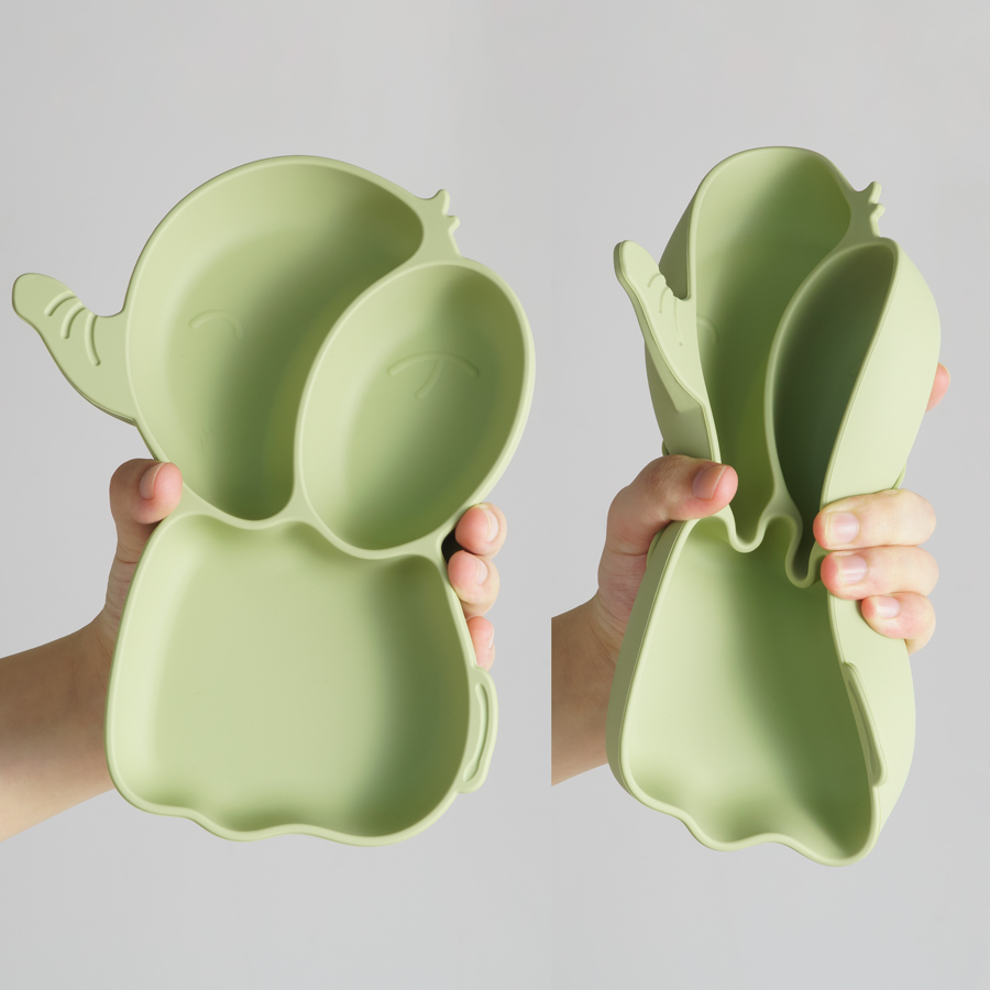 1PCS Baby Silicone Dining Dish - Baby Food Chart ulasan dan harga