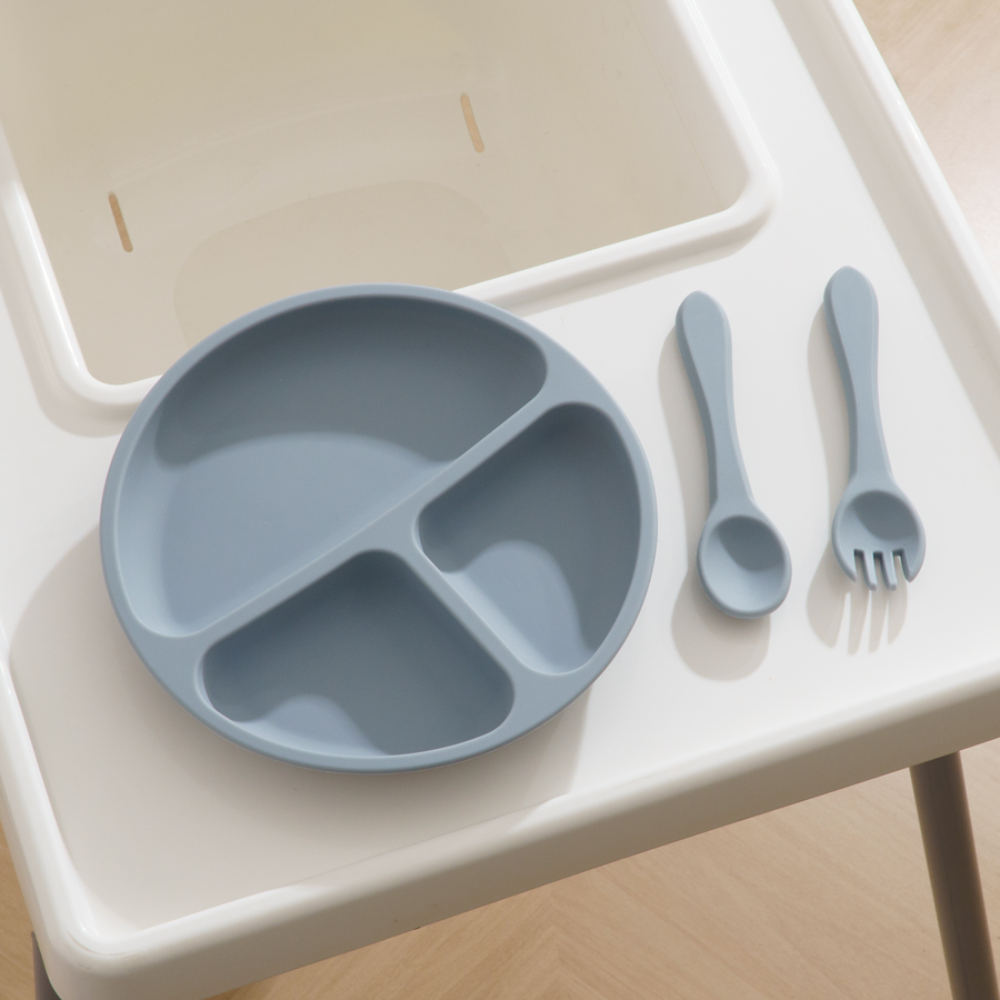3PCS Children's Tableware Set  - Baby Food Chart ulasan dan harga