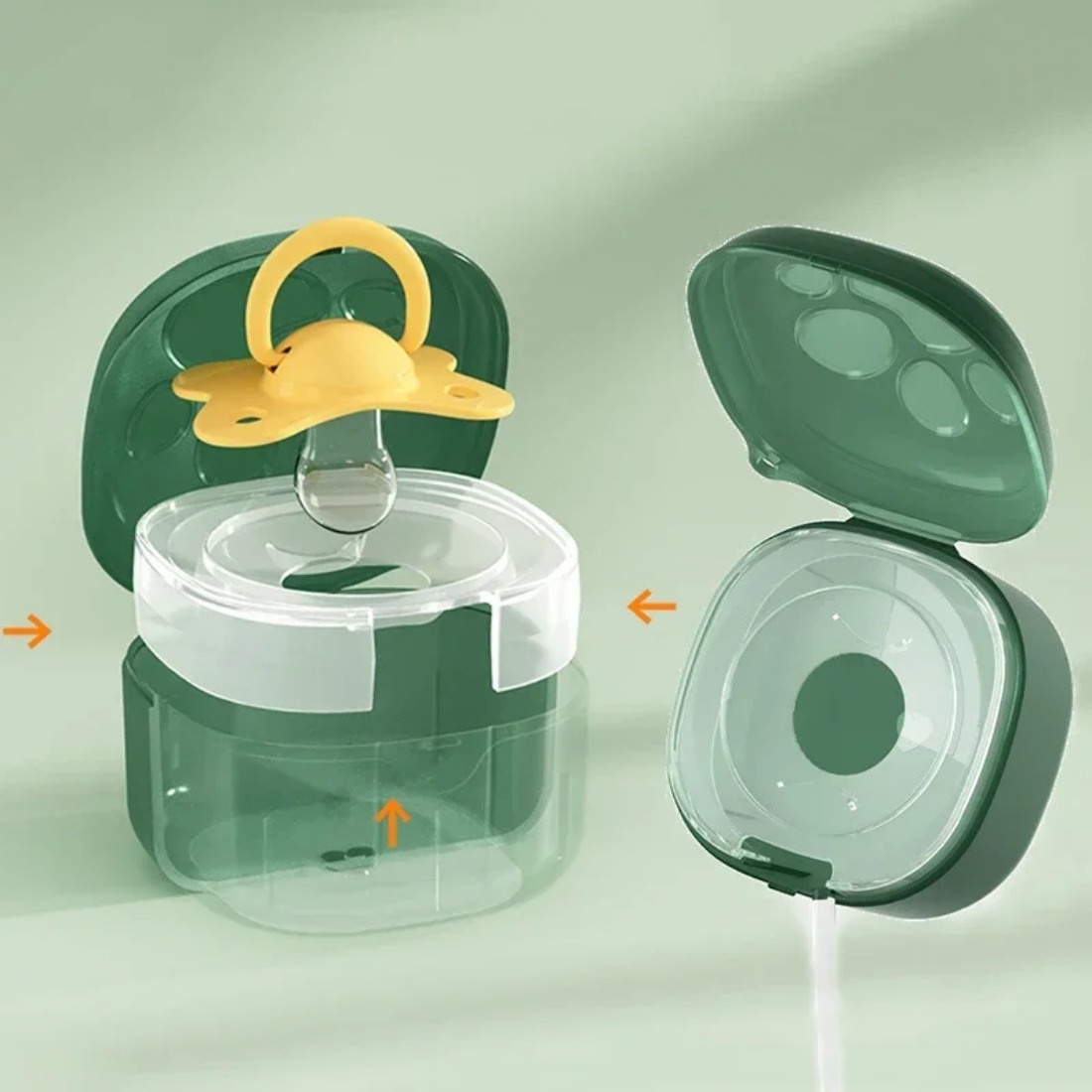Food Grade Silicone Pacifier B - Baby Food Storage ulasan dan harga