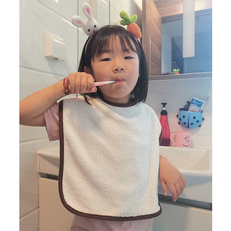 Baby Saliva Towel Waterproof I - Baby Food Apron ulasan dan harga