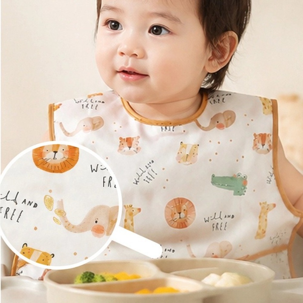 Waterproof Baby Feeding Bib Sl - Baby Food Apron ulasan dan harga