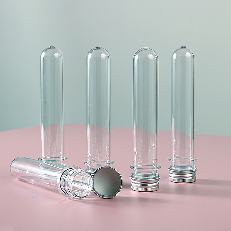 1/5Pcs Plastic Lab Test Tubes  - Baby Food In Jars ulasan dan harga