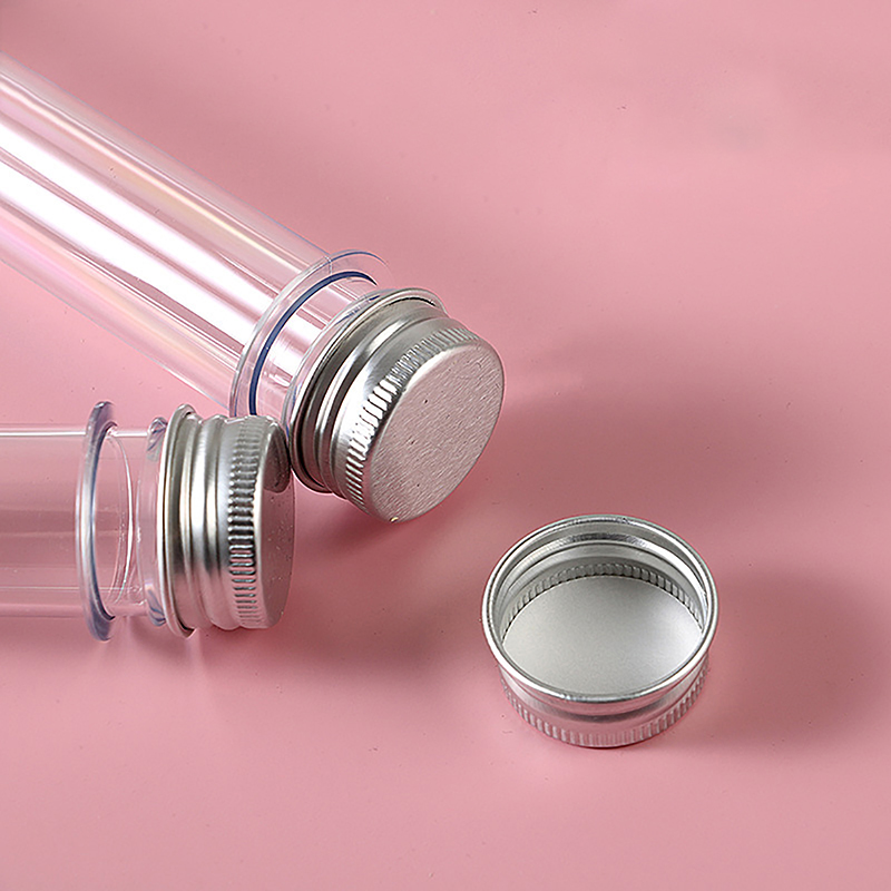 1/5Pcs Plastic Lab Test Tubes  - Baby Food In Jars ulasan dan harga