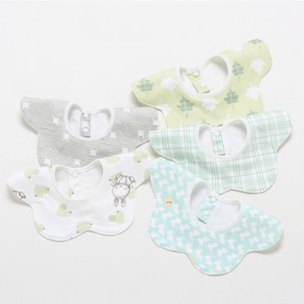 5Pcs/Lot Baby Bibs Waterproof  - Baby Food Apron ulasan dan harga