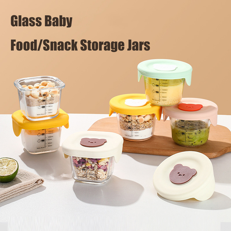 180ml Glass Baby Food Storage  - Baby Food Jars Glass ulasan dan harga