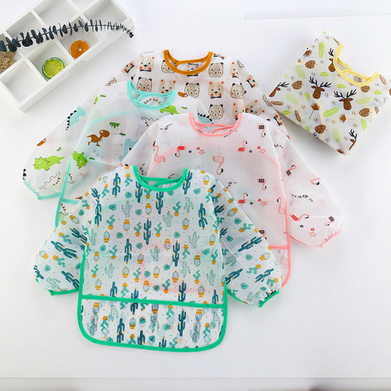 Baby Bibs New Cute Children Ba - Baby Food Apron ulasan dan harga
