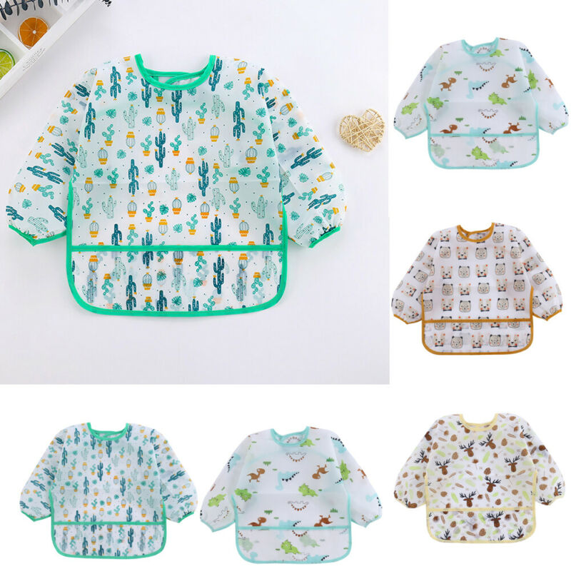 Baby Bibs New Cute Children Ba - Baby Food Apron ulasan dan harga