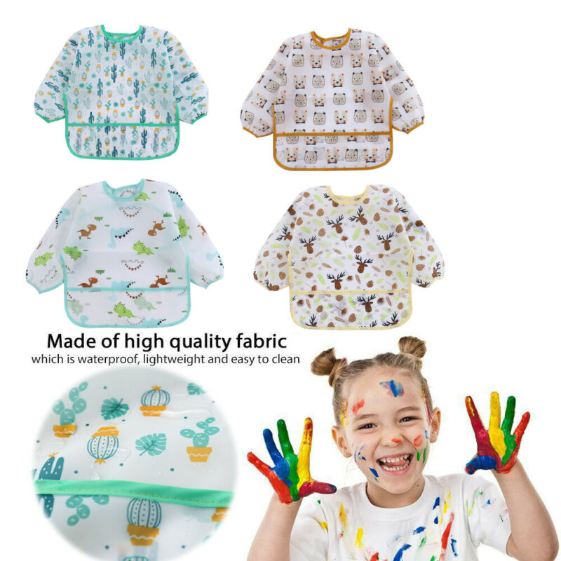 Baby Bibs New Cute Children Ba - Baby Food Apron ulasan dan harga