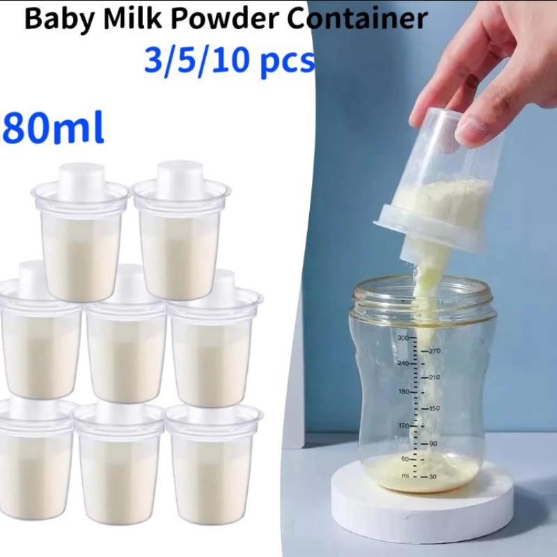 6PPC 80ML Baby Milk Powder Dis - Baby Food Storage ulasan dan harga